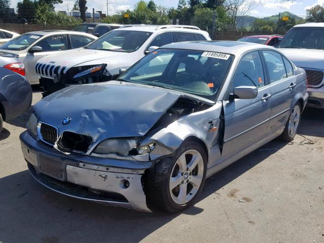 WBAEV53465KM39117 - 2005 BMW 330 I BLUE photo 2