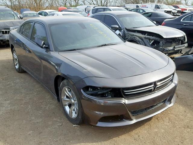 2C3CDXHG4GH214544 - 2016 DODGE CHARGER SX BROWN photo 1