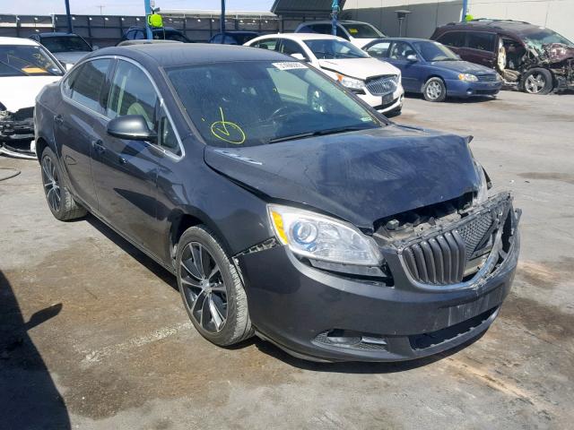 1G4PW5SK3G4183319 - 2016 BUICK VERANO SPO GRAY photo 1