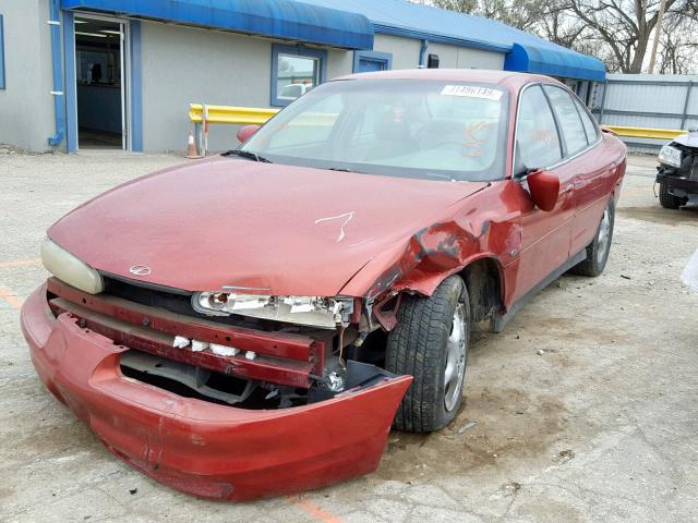 1G3WX52H5XF350561 - 1999 OLDSMOBILE INTRIGUE G MAROON photo 2