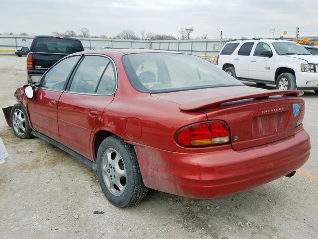 1G3WX52H5XF350561 - 1999 OLDSMOBILE INTRIGUE G MAROON photo 3