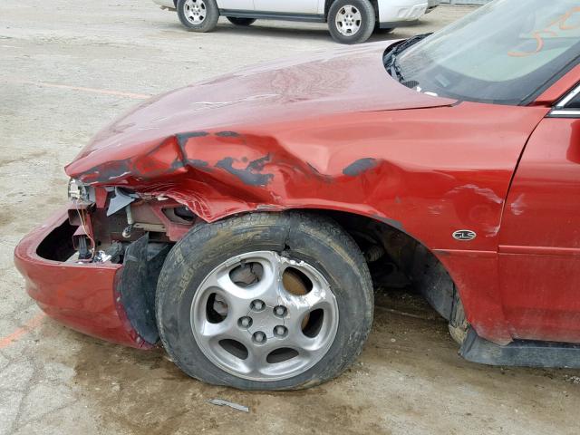 1G3WX52H5XF350561 - 1999 OLDSMOBILE INTRIGUE G MAROON photo 9