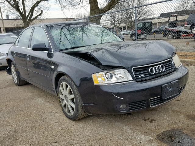 WAUCD64B64N094827 - 2004 AUDI A6 S-LINE BLACK photo 1