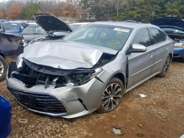 4T1BD1EB9GU049046 - 2016 TOYOTA AVALON HYB SILVER photo 2