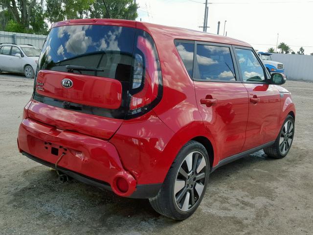 KNDJX3A54F7771718 - 2015 KIA SOUL ! RED photo 4