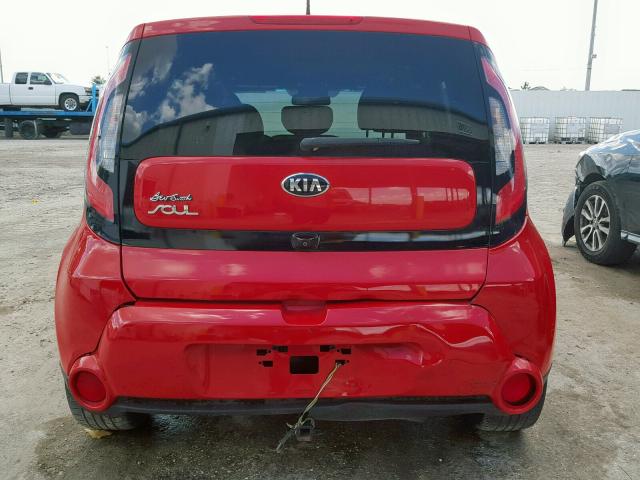 KNDJX3A54F7771718 - 2015 KIA SOUL ! RED photo 9