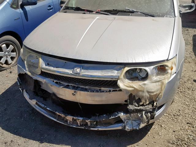 1G8AL52F13Z151272 - 2003 SATURN ION LEVEL SILVER photo 7