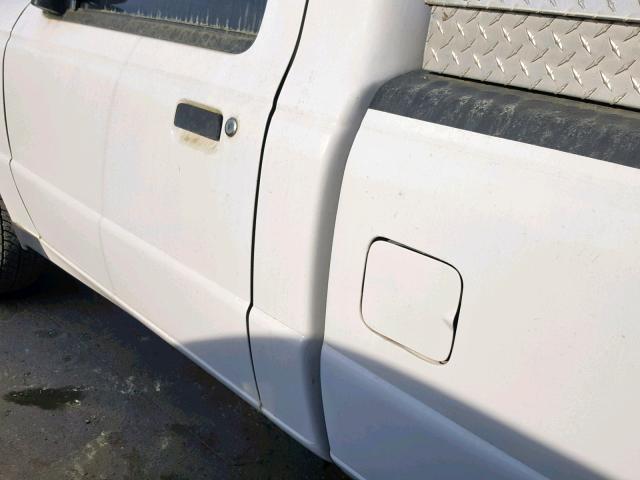 1FTYR10D25PB00794 - 2005 FORD RANGER WHITE photo 9