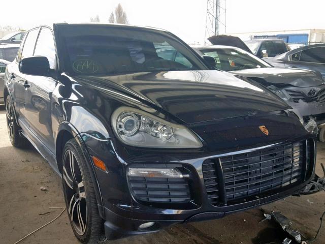 WP1AD29P38LA70668 - 2008 PORSCHE CAYENNE GT BLACK photo 1