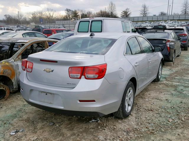 1G11B5SA5DF341195 - 2013 CHEVROLET MALIBU LS SILVER photo 4