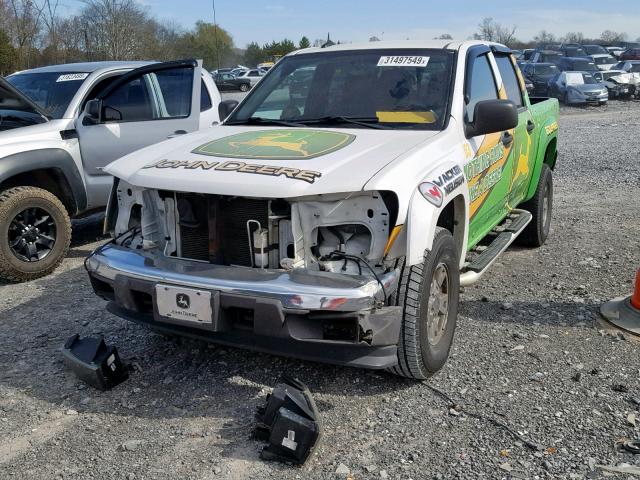 1GCDT43E888229188 - 2008 CHEVROLET COLORADO L WHITE photo 2