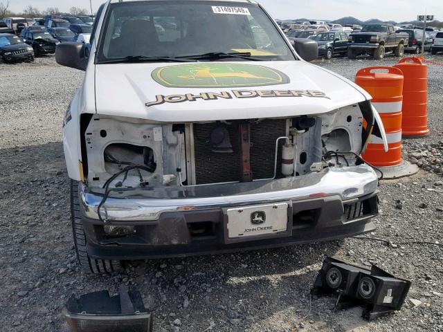 1GCDT43E888229188 - 2008 CHEVROLET COLORADO L WHITE photo 9