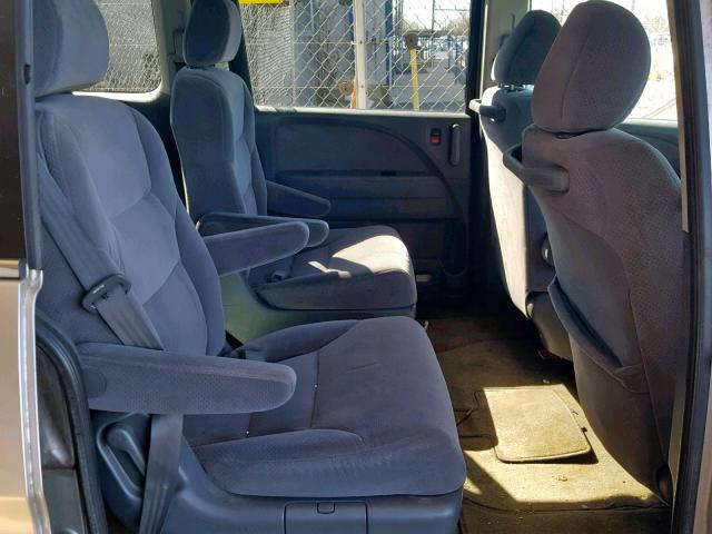 5FNRL38287B004489 - 2007 HONDA ODYSSEY LX SILVER photo 6