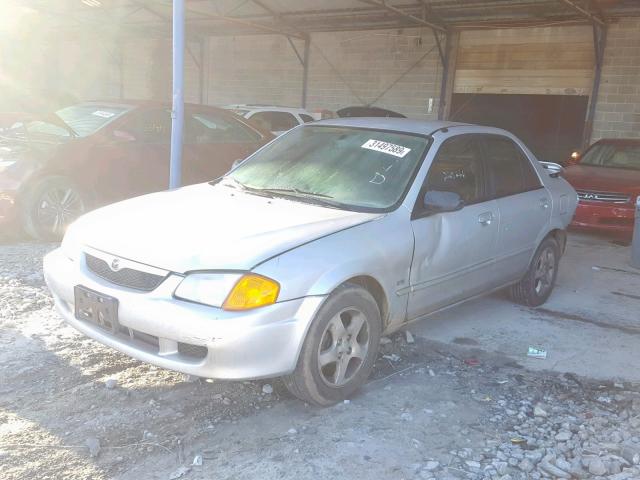 JM1BJ2215Y0275639 - 2000 MAZDA PROTEGE ES 银色 照片 2