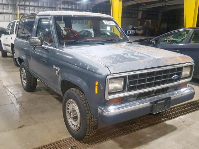 1FMBU14T5GUB49493 - 1986 FORD BRONCO II GRAY photo 1