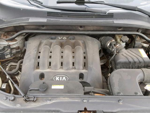 KNDJE723X77450939 - 2007 KIA SPORTAGE E SILVER photo 7