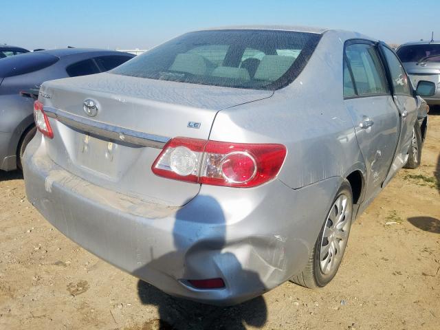 5YFBU4EE1CP010541 - 2012 TOYOTA COROLLA BASE  photo 4