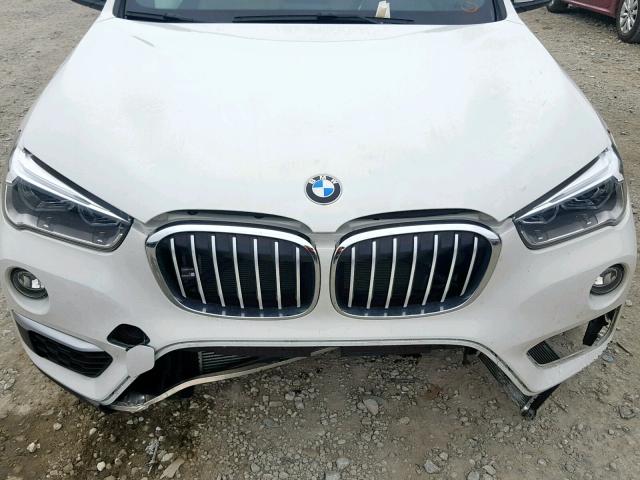 WBXHT3C36J5K28674 - 2018 BMW X1 XDRIVE2 WHITE photo 7