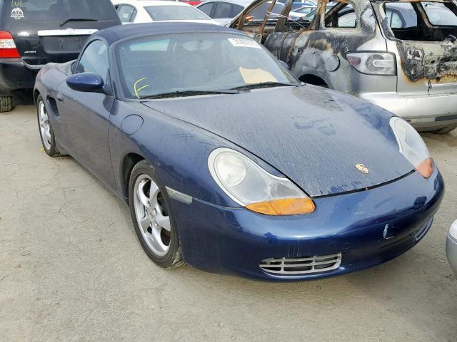 WP0CA29821U624052 - 2001 PORSCHE BOXSTER BLUE photo 1