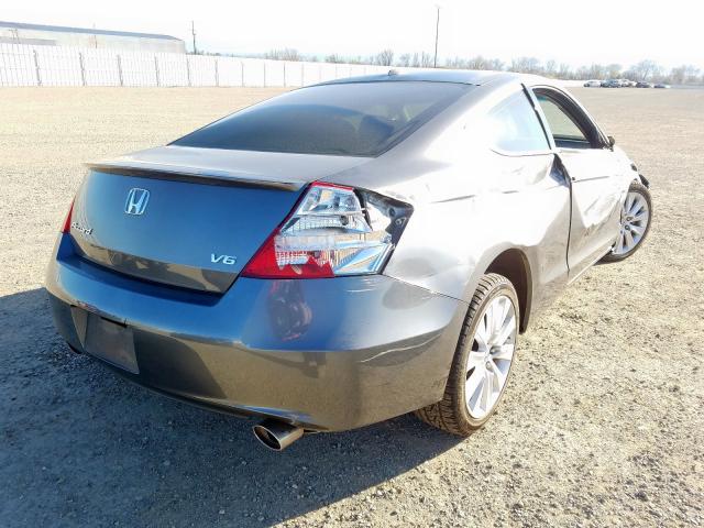 1HGCS22859A005354 - 2009 HONDA ACCORD EXL  photo 4