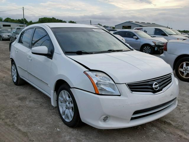 3N1AB6AP6CL686276 - 2012 NISSAN SENTRA 2.0 WHITE photo 1