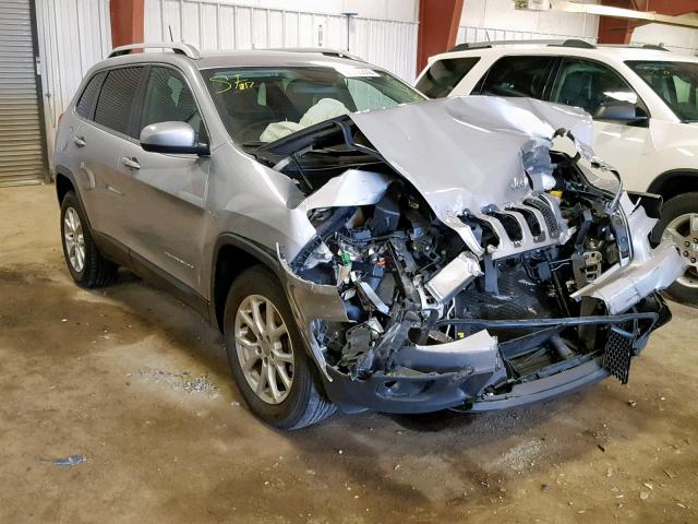 1C4PJMCB0HW512060 - 2017 JEEP CHEROKEE L SILVER photo 1