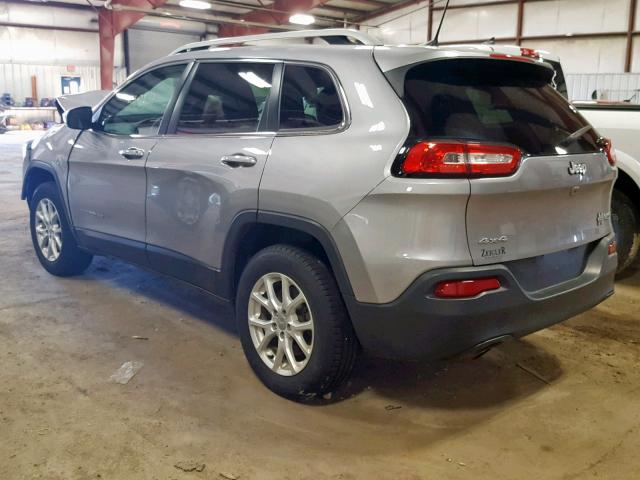 1C4PJMCB0HW512060 - 2017 JEEP CHEROKEE L SILVER photo 3