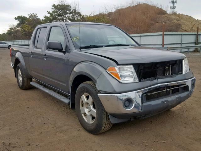 1N6AD09W67C461239 - 2007 NISSAN FRONTIER C GRAY photo 1