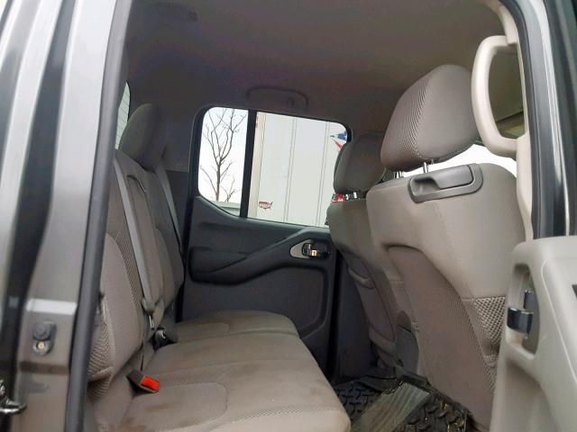 1N6AD09W67C461239 - 2007 NISSAN FRONTIER C GRAY photo 6