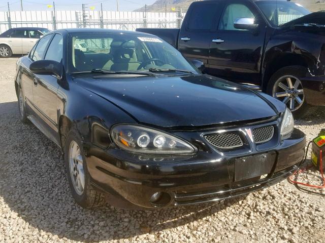 1G2NG52E64M570515 - 2004 PONTIAC GRAND AM S BLACK photo 1
