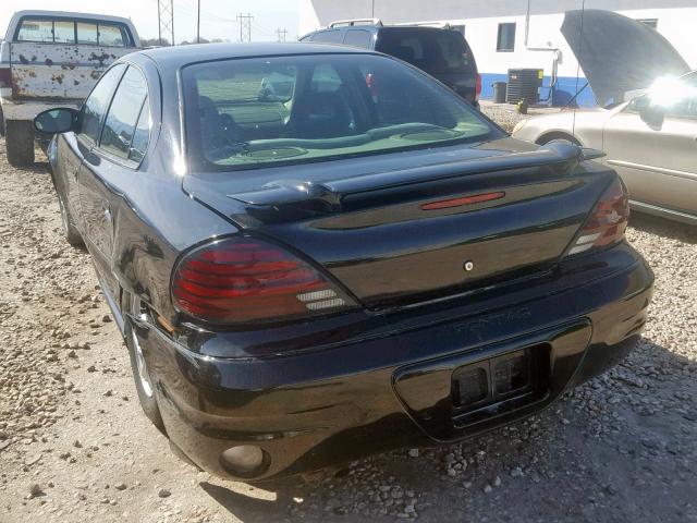 1G2NG52E64M570515 - 2004 PONTIAC GRAND AM S BLACK photo 3
