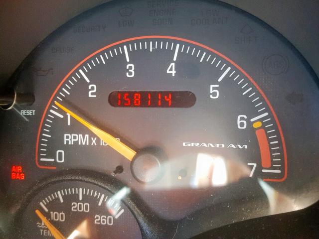 1G2NG52E64M570515 - 2004 PONTIAC GRAND AM S BLACK photo 8