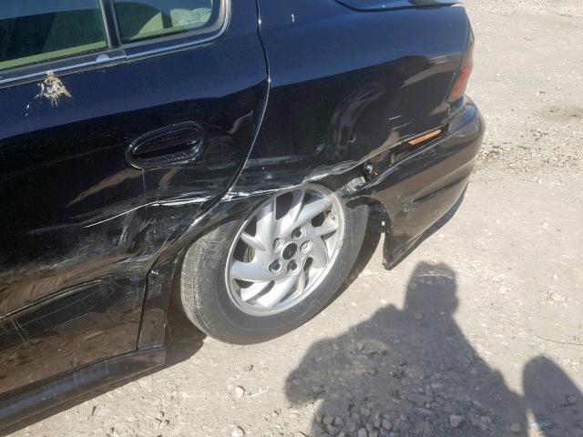 1G2NG52E64M570515 - 2004 PONTIAC GRAND AM S BLACK photo 9