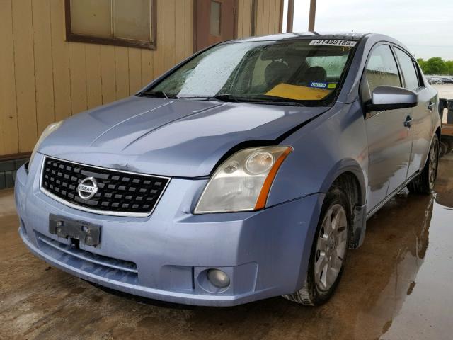 3N1AB61E19L640216 - 2009 NISSAN SENTRA 2.0 BLUE photo 2