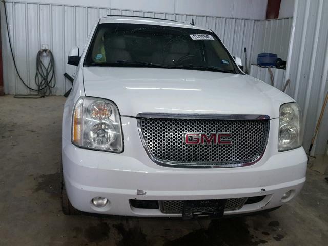 1GKFK63817J283834 - 2007 GMC YUKON DENA WHITE photo 9