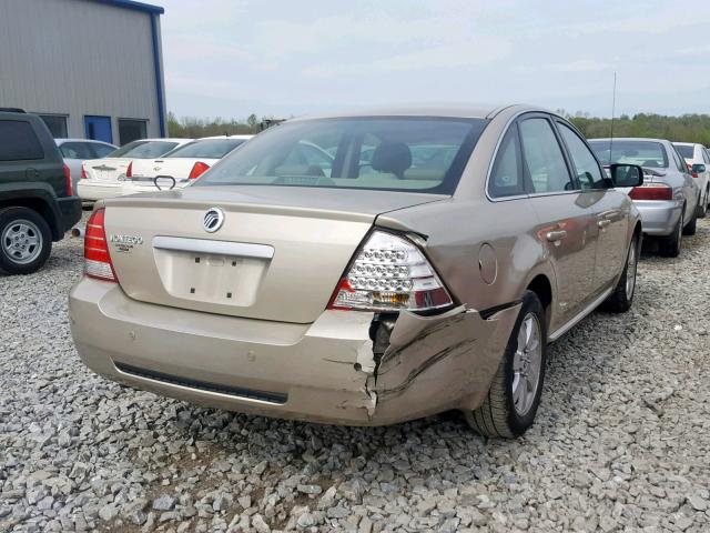 1MEFM40196G611979 - 2006 MERCURY MONTEGO LU BEIGE photo 4