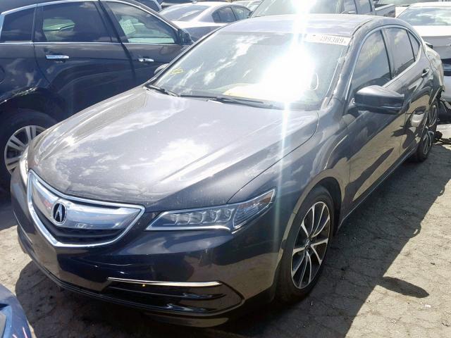 19UUB2F56FA013236 - 2015 ACURA TLX TECH GRAY photo 2