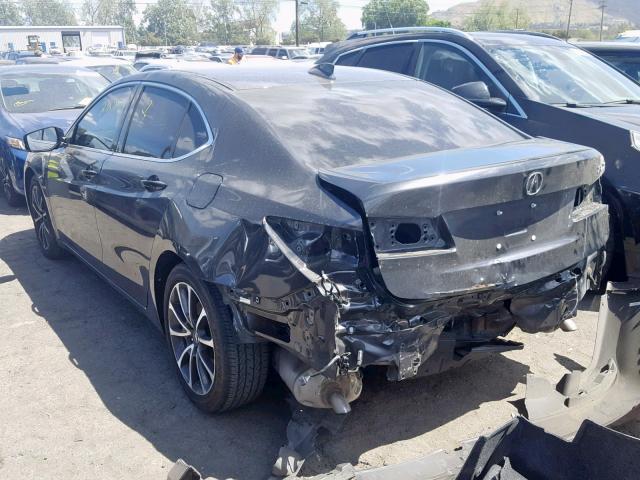 19UUB2F56FA013236 - 2015 ACURA TLX TECH GRAY photo 3