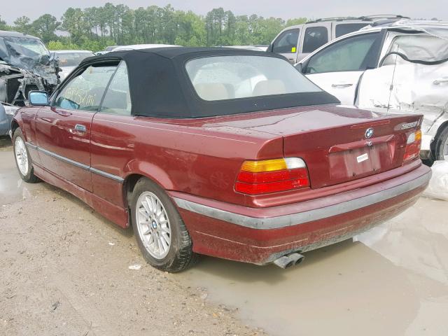 WBABK8323TET92104 - 1996 BMW 328 IC AUT RED photo 3