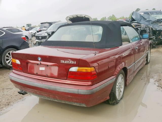 WBABK8323TET92104 - 1996 BMW 328 IC AUT RED photo 4