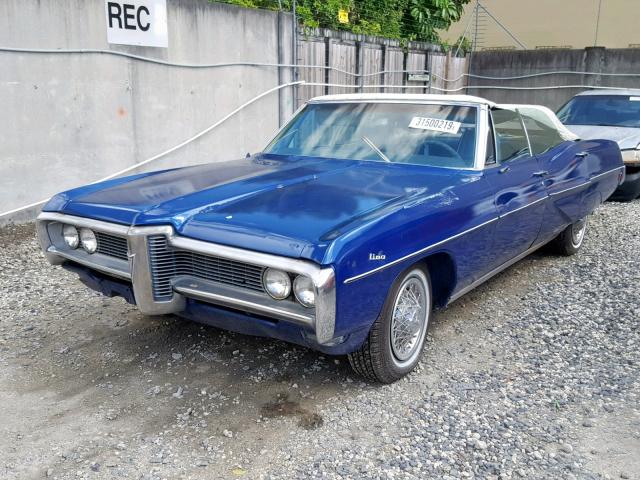 252398R179410 - 1968 PONTIAC CATALINA BLUE photo 2