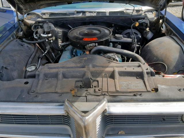 252398R179410 - 1968 PONTIAC CATALINA BLUE photo 7