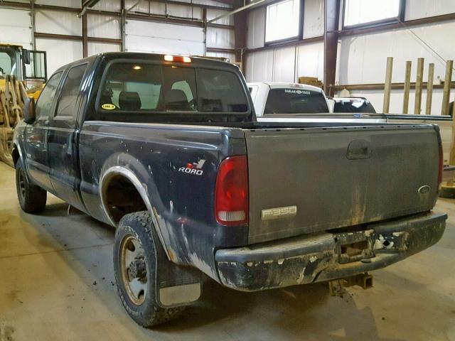 1FTSW31P24EA86683 - 2004 FORD F350 SRW S BLACK photo 3