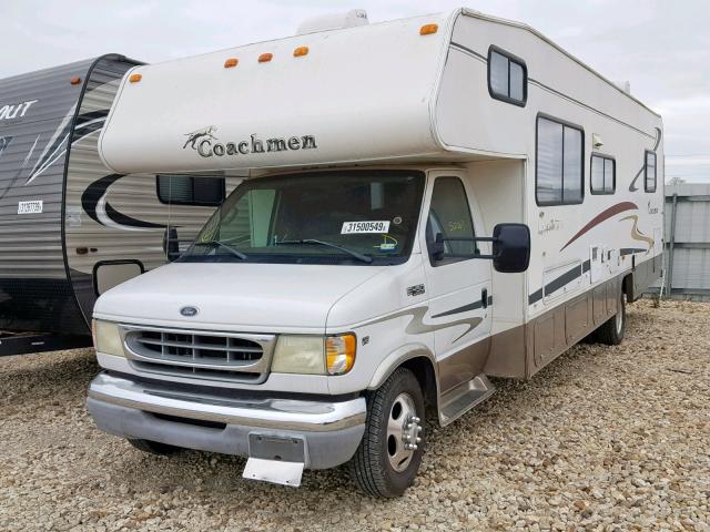 1FDXE45S82HB75467 - 2003 COACH LEPRECHAUN WHITE photo 2