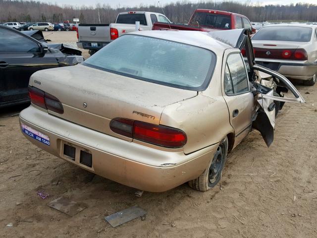1Y1SK5265VZ406453 - 1997 GEO PRIZM BASE 棕色 照片 4