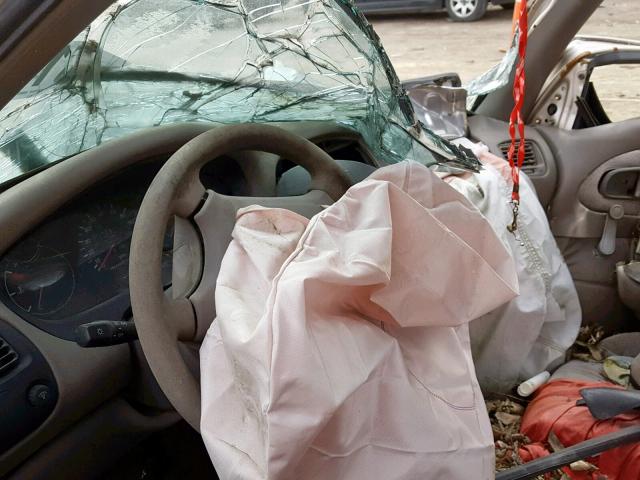 1Y1SK5265VZ406453 - 1997 GEO PRIZM BASE 棕色 照片 5