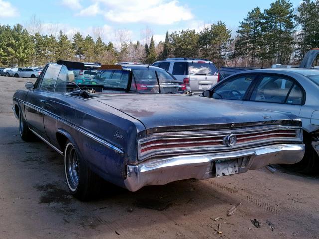 444675H31827 - 1965 BUICK SKYLARK BLUE photo 3