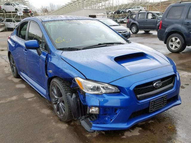 JF1VA1E65G9800598 - 2016 SUBARU WRX PREMIU BLUE photo 1