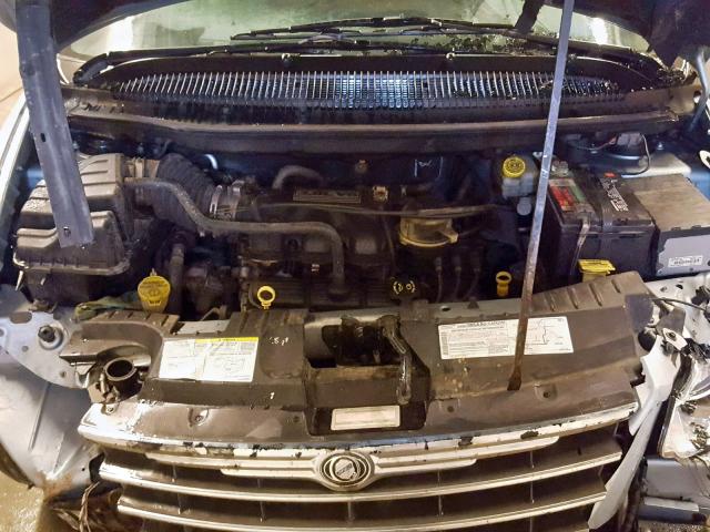 2C8GP54L45R119242 - 2005 CHRYSLER TOWN & COU BLUE photo 7