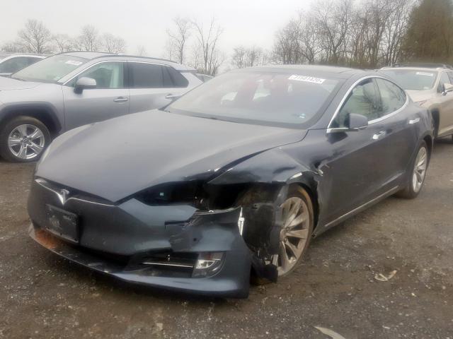 5YJSA1E28HF186020 - 2017 TESLA MODEL S  صورة 2